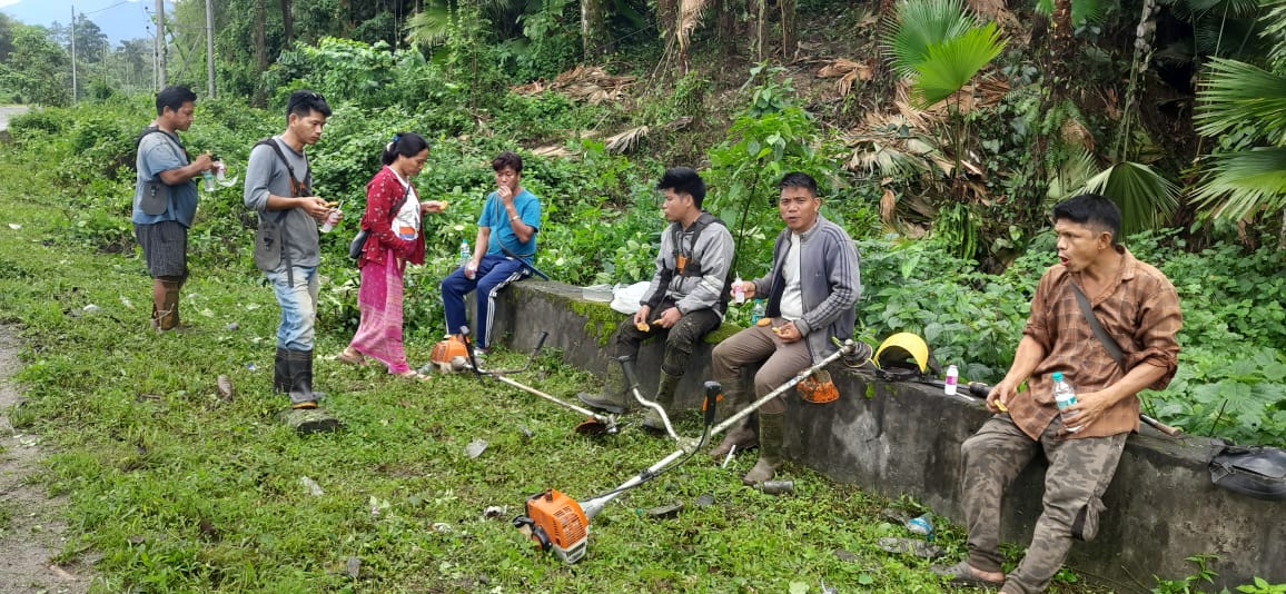 SIPONG roadside cleanliness activity
